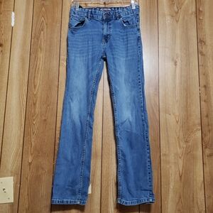Tommy Hilfiger Jeans Kids Size 16 Blue Mid Straight Leg Pants Revolution Slim